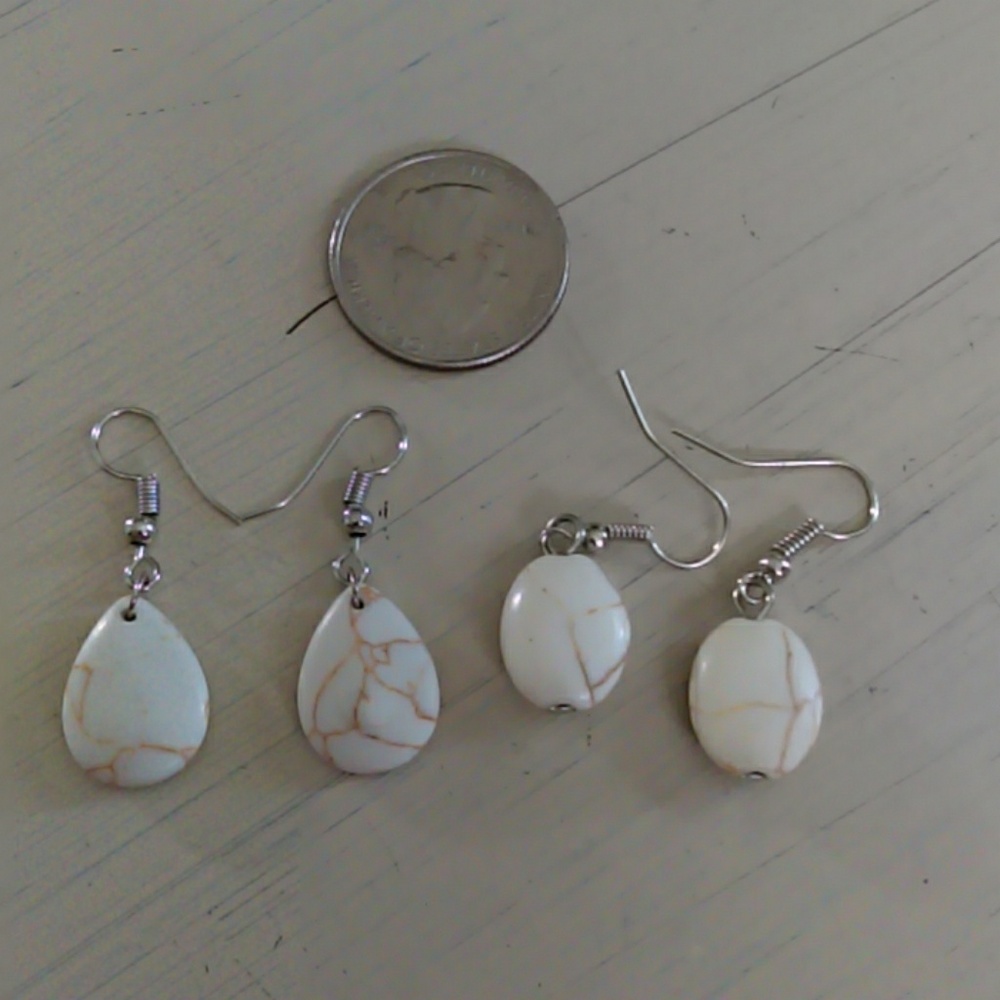 2 pair earings